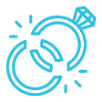 Divorce Rings Icon